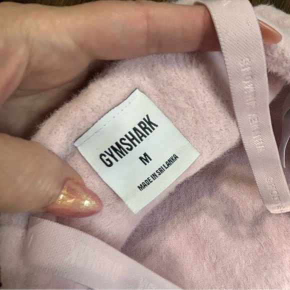 Gymshark x Whitney Simmons fuzzy light lilac sports bra Medium - Picture 6 of 8